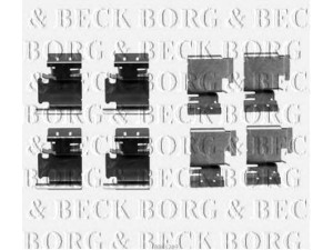 BORG & BECK BBK1209 priedų komplektas, diskinių stabdžių trinkelės 
 Stabdžių sistema -> Diskinis stabdys -> Stabdžių dalys/priedai