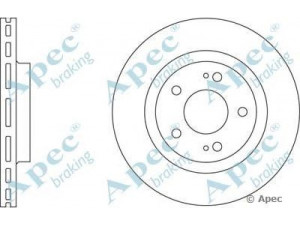 APEC braking DSK2297 stabdžių diskas 
 Dviratė transporto priemonės -> Stabdžių sistema -> Stabdžių diskai / priedai
424959, MR128659, MR205215, 424958