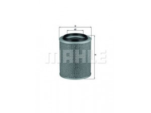 KNECHT LX 498 oro filtras 
 Techninės priežiūros dalys -> Techninės priežiūros intervalai
G145200090020, 04472874, 29148021