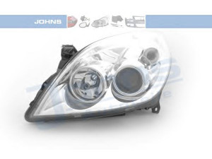 JOHNS 55 16 09-4 priekinis žibintas 
 Kėbulas -> Priekinis žibintas/dalys -> Priekinis žibintas/įterp.
12 16 575, 93179914