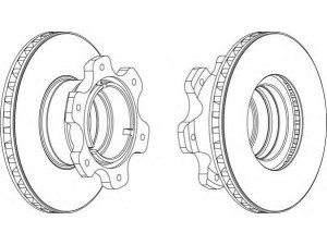 FERODO FCR208A stabdžių diskas 
 Dviratė transporto priemonės -> Stabdžių sistema -> Stabdžių diskai / priedai
6684230212, 6684230412