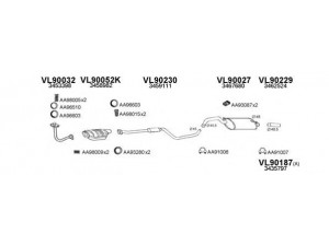 VENEPORTE 900078 išmetimo sistema 
 Išmetimo sistema -> Išmetimo sistema, visa