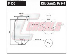 CASALS B2340 dėklas, pneumatinė pakaba
21215762