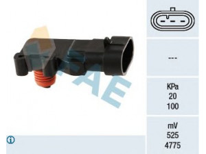 FAE 15013 jutiklis, įsiurbimo kolektoriaus slėgis 
 Elektros įranga -> Jutikliai
71739292, 8-16212-460-0, 1235046