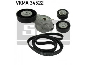 SKF VKMA 34522 V formos rumbuotas diržas, komplektas
011 997 47 92, 47 52 960, 48 98 755