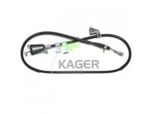 KAGER 19-6358 trosas, stovėjimo stabdys 
 Stabdžių sistema -> Valdymo svirtys/trosai
365308H300