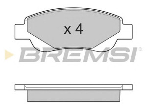 BREMSI BP3225 stabdžių trinkelių rinkinys, diskinis stabdys 
 Techninės priežiūros dalys -> Papildomas remontas
425326, 425327, 425328, 425474