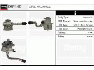 DELCO REMY DSP440 hidraulinis siurblys, vairo sistema 
 Vairavimas -> Vairo pavara/siurblys
948036