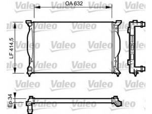 VALEO 732963 radiatorius, variklio aušinimas 
 Aušinimo sistema -> Radiatorius/alyvos aušintuvas -> Radiatorius/dalys
8E0121251A, 8E0121251A