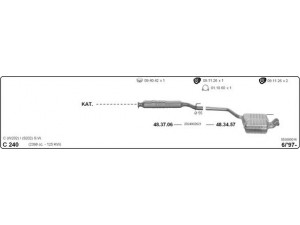 IMASAF 553000016 išmetimo sistema 
 Išmetimo sistema -> Išmetimo sistema, visa