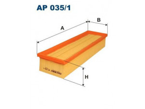 FILTRON AP035/1 oro filtras 
 Filtrai -> Oro filtras
0030946804, PC1115