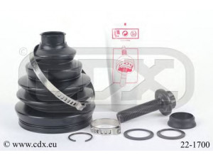 CDX 22-1700 gofruotoji membrana, kardaninis velenas 
 Ratų pavara -> Gofruotoji membrana
4E0498203