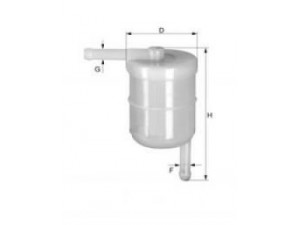 UNIFLUX FILTERS XB195 kuro filtras 
 Techninės priežiūros dalys -> Papildomas remontas
MB220794