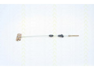 TRISCAN 8140 50153 trosas, stovėjimo stabdys 
 Stabdžių sistema -> Valdymo svirtys/trosai
NA01-44-150B, NA0144150D