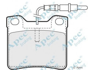 APEC braking PAD936 stabdžių trinkelių rinkinys, diskinis stabdys 
 Techninės priežiūros dalys -> Papildomas remontas
0024204820, 0034200020, 24204820