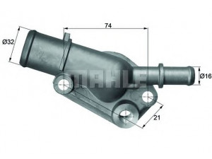 MAHLE ORIGINAL TI 85 82D termostatas, aušinimo skystis 
 Aušinimo sistema -> Termostatas/tarpiklis -> Thermostat
7725918, 7725918