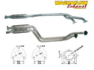 MAGNAFLOW 80667 katalizatoriaus keitiklis 
 Išmetimo sistema -> Katalizatoriaus keitiklis
18301728416