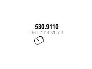 ASSO 530.9110 išleidimo kolektorius
3014920314