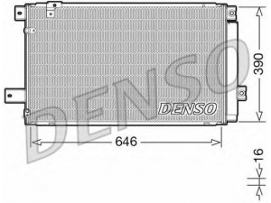 DENSO DCN50049 kondensatorius, oro kondicionierius 
 Oro kondicionavimas -> Kondensatorius
8845005170