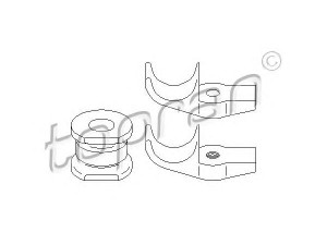TOPRAN 401 700 montavimo komplektas, stabilizatoriaus strypas/jungė 
 Ašies montavimas/vairavimo mechanizmas/ratai -> Stabilizatorius/fiksatoriai -> Savaime išsilyginanti atrama
050 131 60 11, 163 320 03 73