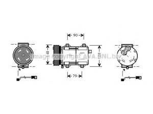 AVA QUALITY COOLING FDK278 kompresorius, oro kondicionierius