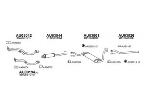 VENEPORTE 030011 išmetimo sistema 
 Išmetimo sistema -> Išmetimo sistema, visa