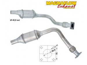 MAGNAFLOW 87209D katalizatoriaus keitiklis 
 Išmetimo sistema -> Katalizatoriaus keitiklis
6U0253091H