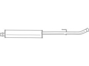 AKS DASIS SG20455 vidurinis duslintuvas