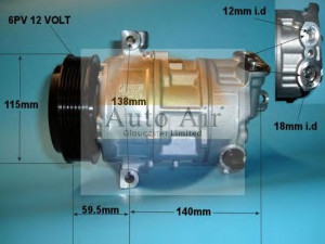 AUTO AIR GLOUCESTER 14-7496 kompresorius, oro kondicionierius 
 Oro kondicionavimas -> Kompresorius/dalys
51820449, 51831803, 55701201, 5D335-5000