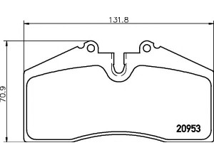 HELLA PAGID 8DB 355 007-701 stabdžių trinkelių rinkinys, diskinis stabdys 
 Techninės priežiūros dalys -> Papildomas remontas
8A0615115F, 8A0698151D, 8A0698151E