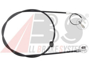 A.B.S. K18911 trosas, stovėjimo stabdys 
 Stabdžių sistema -> Valdymo svirtys/trosai
2154200485