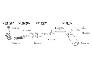 VENEPORTE 450575 išmetimo sistema 
 Išmetimo sistema -> Išmetimo sistema, visa