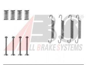 A.B.S. 0667Q priedų komplektas, stovėjimo stabdžių trinkelės 
 Stabdžių sistema -> Rankinis stabdys
16006670, 92606670