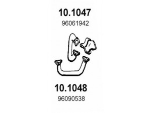 ASSO 10.1047 išleidimo kolektorius 
 Išmetimo sistema -> Išmetimo vamzdžiai
170487, 96061942