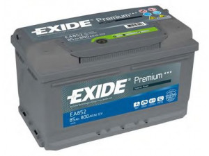 EXIDE _EA852 starterio akumuliatorius; starterio akumuliatorius 
 Elektros įranga -> Akumuliatorius
61 21 2 158 123, 74 85 123 546