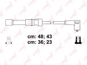 LYNXauto SPE1808 uždegimo laido komplektas
96450249