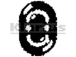 KLARIUS 420171 laikiklis, išmetimo sistema
431253147, 431253147