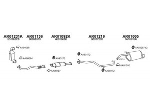 VENEPORTE 010102 išmetimo sistema 
 Išmetimo sistema -> Išmetimo sistema, visa