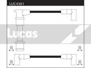 LUCAS ELECTRICAL LUC4361 uždegimo laido komplektas