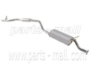PARTS-MALL PYA-192 vidurinis duslintuvas 
 Išmetimo sistema -> Duslintuvas
2872043252, 2872043253