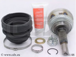 CDX 781/48 jungčių komplektas, kardaninis velenas 
 Ratų pavara -> Sujungimai/komplektas