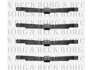 BORG & BECK BBK1128 priedų komplektas, diskinių stabdžių trinkelės 
 Stabdžių sistema -> Diskinis stabdys -> Stabdžių dalys/priedai