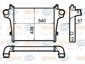 HELLA 8ML 376 792-021 tarpinis suslėgto oro aušintuvas, kompresorius 
 Variklis -> Oro tiekimas -> Įkrovos agregatas (turbo/superįkrova) -> Tarpinis suslėgto oro aušintuvas
9945 5374