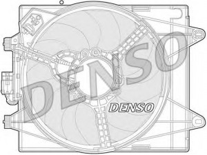 DENSO DER13005 ventiliatorius, radiatoriaus
51839668