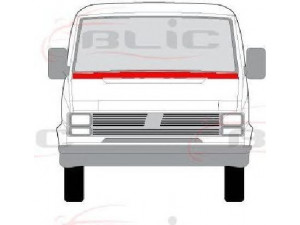 BLIC 6505-03-2096320P priekinio lango rėmas 
 Kėbulas -> Keleivių kabina -> Stogo/durų ramsčiai/rėmai
96202994, 96202994