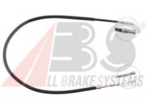 A.B.S. K10888 trosas, stovėjimo stabdys 
 Stabdžių sistema -> Valdymo svirtys/trosai
59770-23301