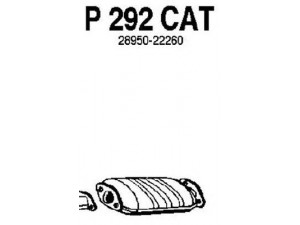 FENNO P292CAT katalizatoriaus keitiklis 
 Išmetimo sistema -> Katalizatoriaus keitiklis
BM90592, 28950-22060