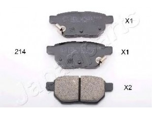 JAPANPARTS PP-214AF stabdžių trinkelių rinkinys, diskinis stabdys 
 Techninės priežiūros dalys -> Papildomas remontas
04466-02290, 04466-12130, 04466-12150