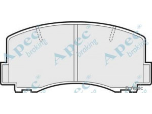APEC braking PAD415 stabdžių trinkelių rinkinys, diskinis stabdys 
 Techninės priežiūros dalys -> Papildomas remontas
DBP511107, MB277619, MB316685, MB327619