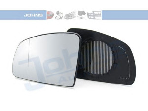 JOHNS 55 65 37-81 veidrodėlio stiklas, išorinis veidrodėlis 
 Kėbulas -> Keleivių kabina -> Veidrodėlis
64 28 777